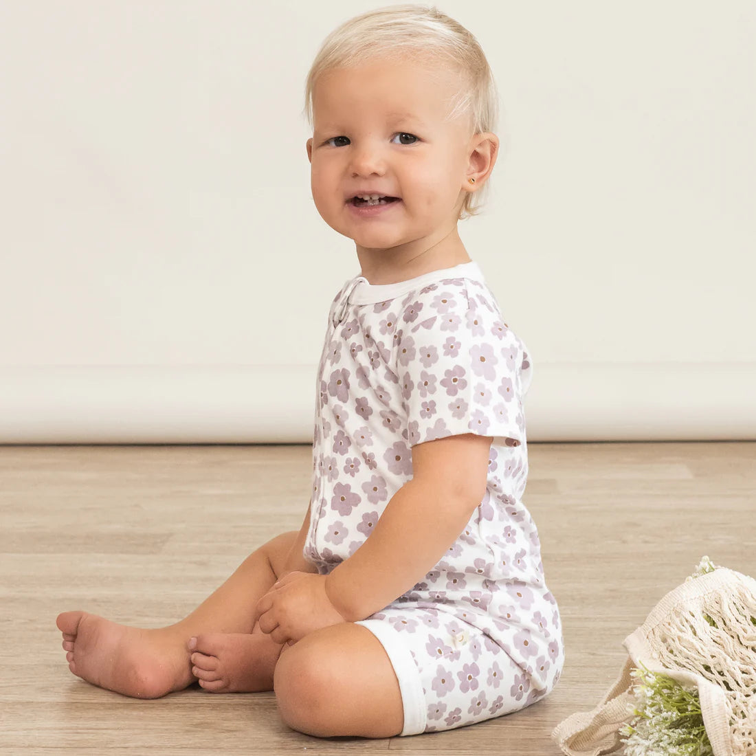 Poppy Short Zipper Romper