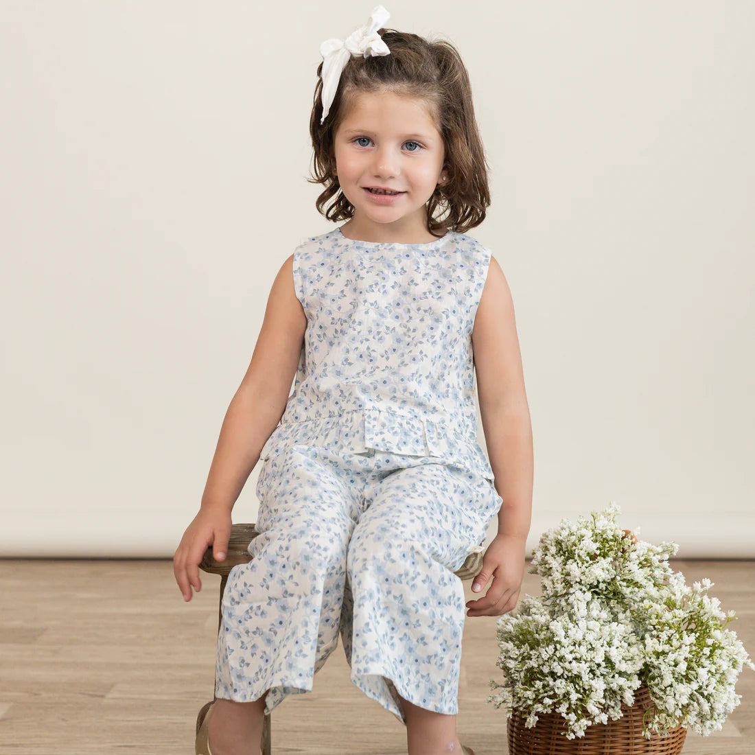 Ruffle Top & Pants Set