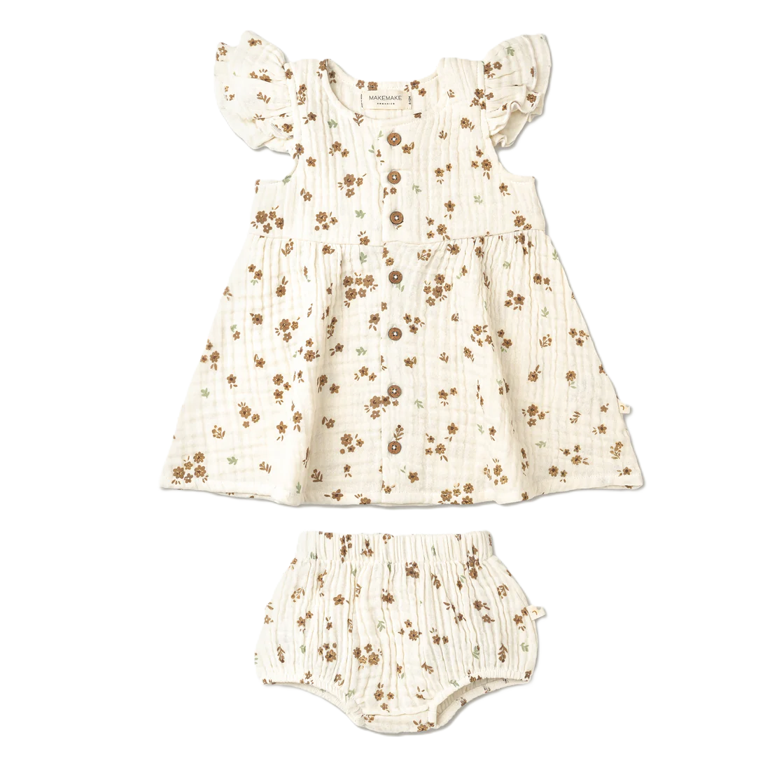 Button Flutter Dress