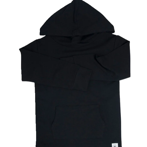 Black Hooded Jogger Set