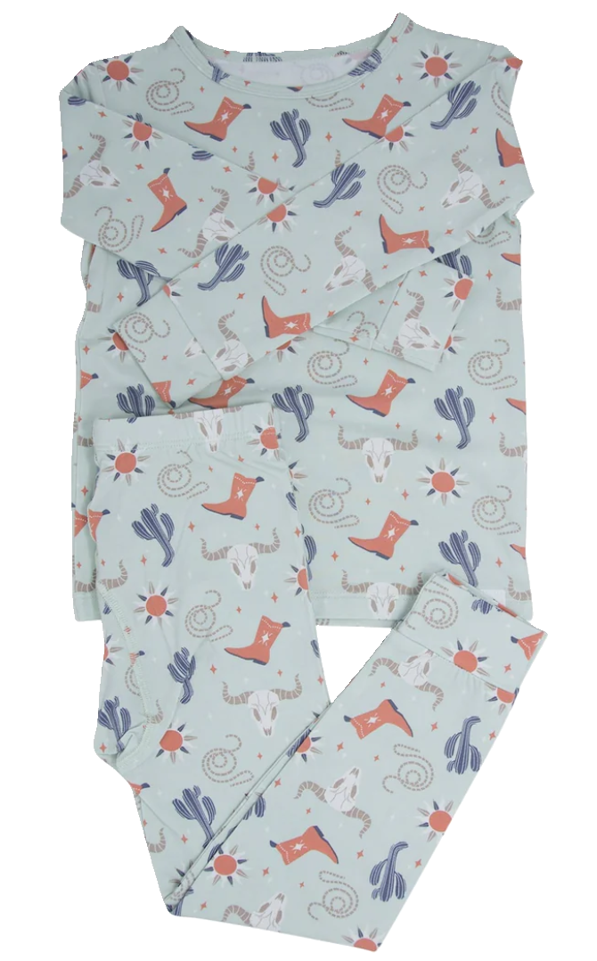 Cowboy Ranch Big Kid Pajama