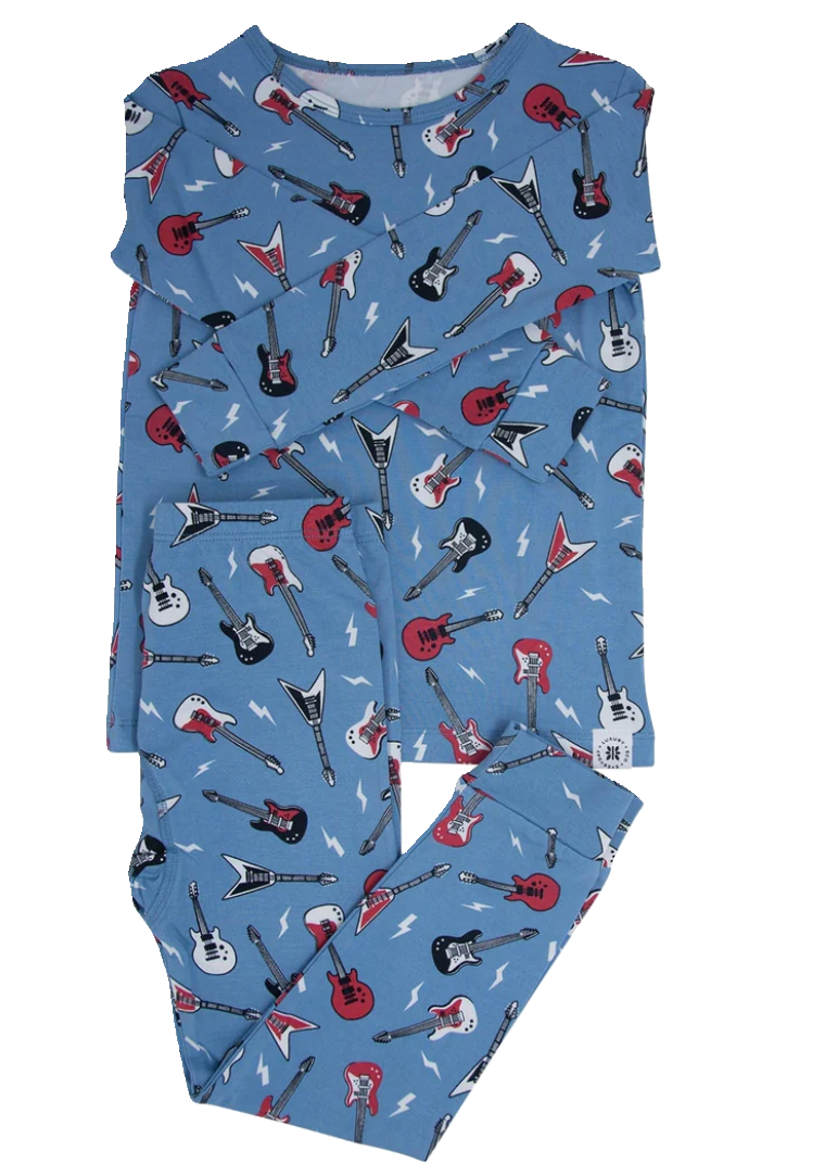Rock N Roll Big Kid Pajama