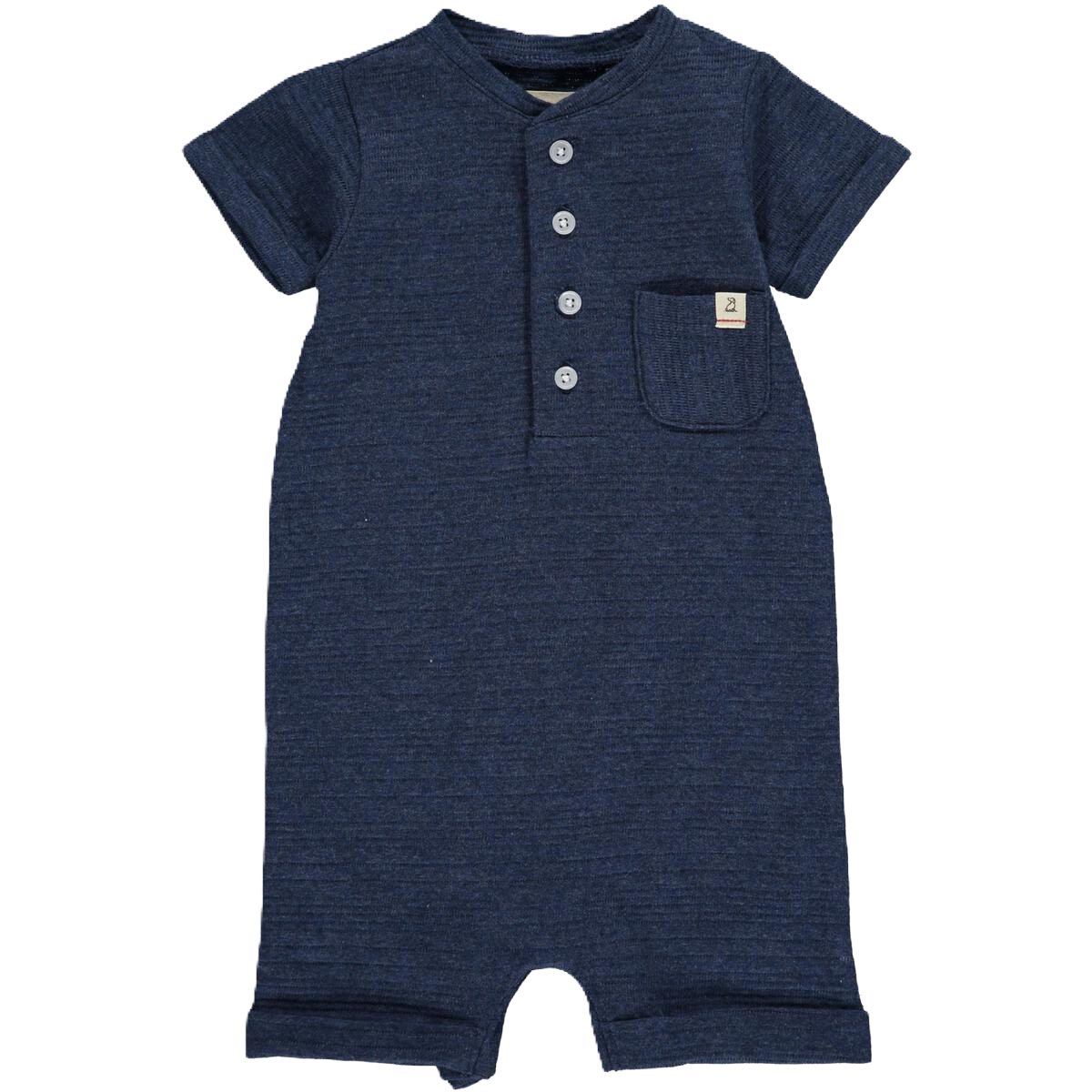 Navy Camborne Henley Romper